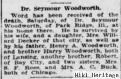 Seymour "woodarth" Woodworth