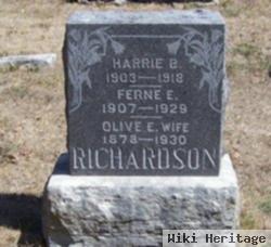 Harrie B Richardson