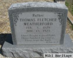 Thomas Fletcher Weatherford