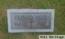 Frances "fannie" Heitz