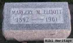 Margery M Elliott