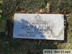 Pfc David E Harper