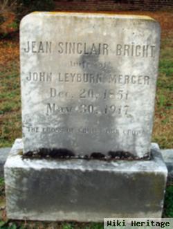 Jean Sinclair Bright Mercer