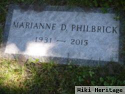 Marianne D Philbrick