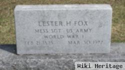 Lester H. Fox