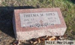 Thelma M Todd Sipes