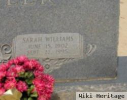 Sarah Williams Zettler