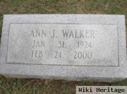 Ann J Walker