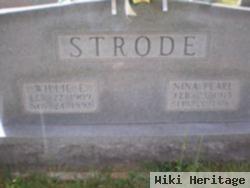 Willie E. "bill" Strode