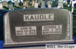 George S Kaudle