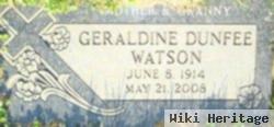 Geraldine Dunfee Watson