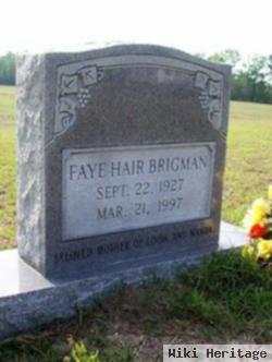 Faye Hair Brigman