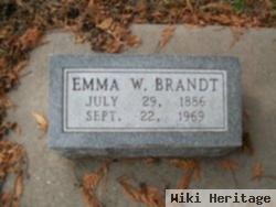 Emma W Brandt