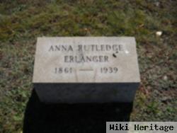 Anna Rutledge Erlanger