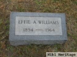 Effie A Williams