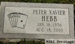 Peter Xavier Hebb