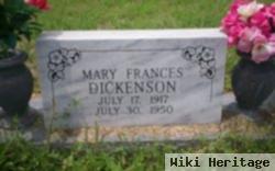 Mary Frances Jenkins Dickenson