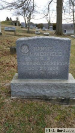 Nannie Haverfield Dickerson