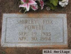 Shirley Ann Fox Powell