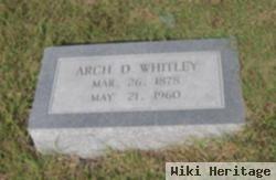 Arch D. Whitley