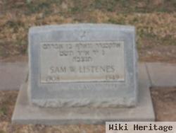 Sam W. Listenes