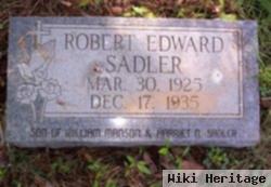 Robert Edward Sadler