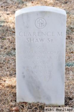 Clarence M Shaw, Sr