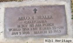 Sgt Milo E. Bealer