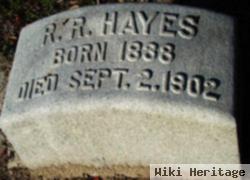 R R Hayes