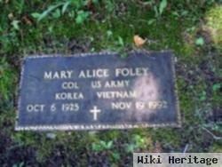 Col Mary A Foley