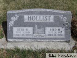 Reed M Hollist