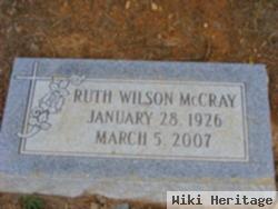 Ruth Wilson Mccray