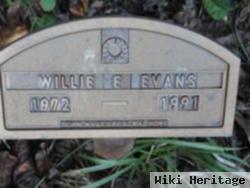 Willie E Evans