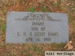 Infant Son Evans