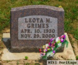 Leota M. Grimes