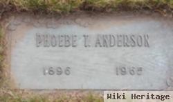 Phoebe T Johnson Anderson