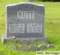 Ralph W Nutt