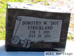 Dorothy "dot" Williamson Strickland