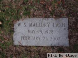 W. S. Mallory Lash