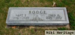 Frederick H Booge