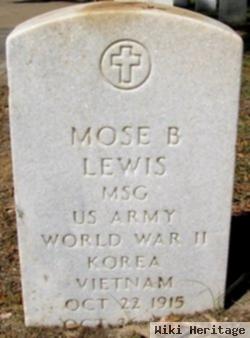 Mose B Lewis