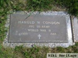 Harold W Condon