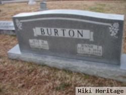 Virginia "jennie" Ensor Burton