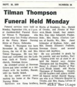 Tilman Thomas Thompson