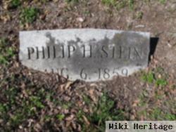 Philip H Stein