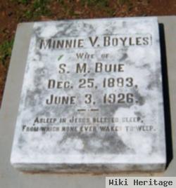 Minnie V. Boyles Buie