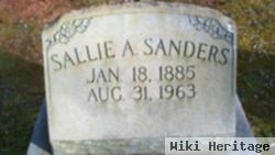 Sarah A. "sallie" Goforth Sanders