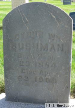 Cyrus William Bushman