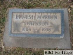 Ernest Marion Johnson