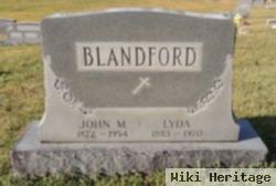 Mary Eliza "lyda" O'daniel Blandford